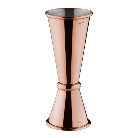 3-in-1 Copper Banded Jigger Measure (25,35,50ml) - Premium Thimble from Chabrias Ltd - Just £7.59! Shop now at Chabrias Ltd