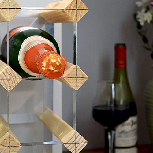 Chabrias Ltd Traditional Wine Rack Fully Assembled Natural Pine 100% PEFC Certified - Premium Furniture from Chabrias Ltd - Just £18.49! Shop now at Chabrias Ltd