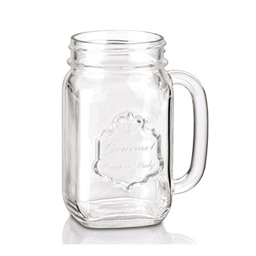 The Original Mason Drinking Jar Glasses - Set of 4 - Drinking Jars for Cocktails and Smoothies ® Chabrias Ltd - Premium Home from Chabrias Ltd - Just £16.14! Shop now at Chabrias Ltd