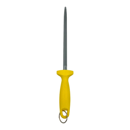 Chabrias Ltd Professional Sharpening Steel, 12" (300mm) - Premium Carbon Steel Honing Rod with Ergonomic Non-Slip Handle Knife Sharpener - Premium Kitchen from Chabrias Ltd - Just £9.49! Shop now at Chabrias Ltd