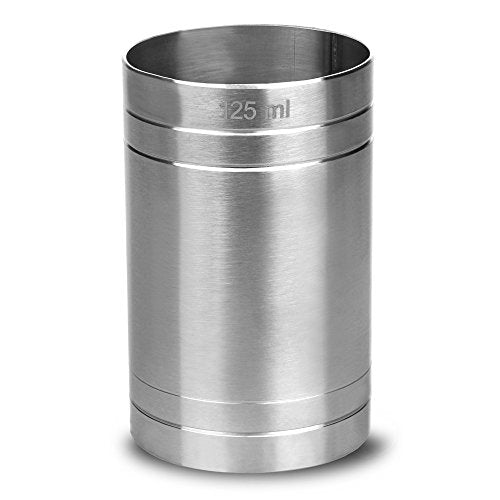 Stainless Steel Thimble Wine Measure CE 125ml | Thimble Bar Measure, White Wine Measure, Red Wine Measure, Wine Measuring Cup - Premium Home from Chabrias Ltd - Just £6.99! Shop now at Chabrias Ltd