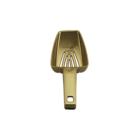 The bars Professional Restaurant Pub Slotted Dry Ice Scoop 10oz (Gold) - Premium Home from The bars - Just £9.49! Shop now at Chabrias Ltd