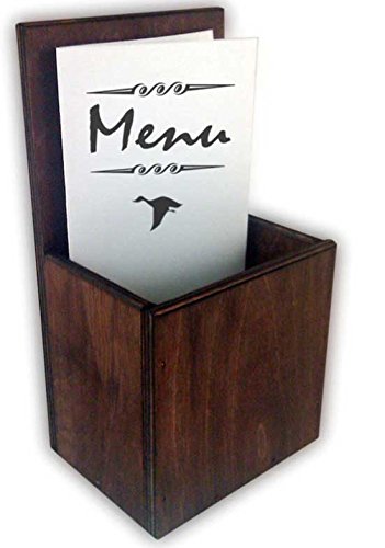 Wooden Takeaway Menu Holder - by Chabrias Ltd - Premium Home from Chabrias Ltd - Just £8.99! Shop now at Chabrias Ltd