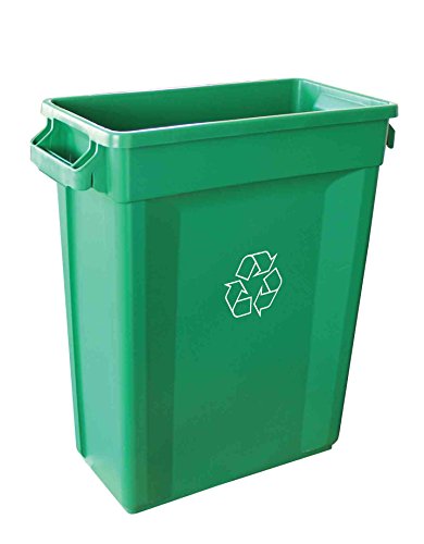 Chabrias 87 Litre Slim Bin Recycling Container, Space Saving Design, Rectangular, Plastic - Premium BISS from Chabrias Ltd - Just £49.99! Shop now at Chabrias Ltd