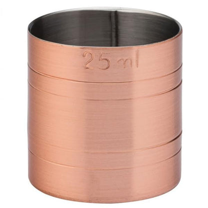 Copper Plated Stainless Steel Thimble Measure (7 Piece) - Premium Kitchen from Chabrias Ltd - Just £29.99! Shop now at Chabrias Ltd