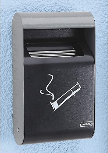 Wall Mounted Ashtray 3L Dark Gray With Liner - Premium Home from Chabrias Ltd - Just £56.99! Shop now at Chabrias Ltd