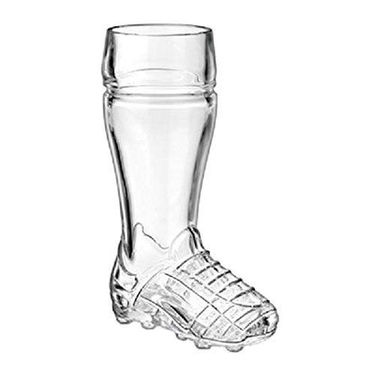 Chabrias Ltd Ultimate Beer Glass Football Rugby Boot Mug - Perfect for UEFA Euros, World Cup, and Soccer Fans! - Premium Kitchen from Chabrias Ltd - Just £16.14! Shop now at Chabrias Ltd