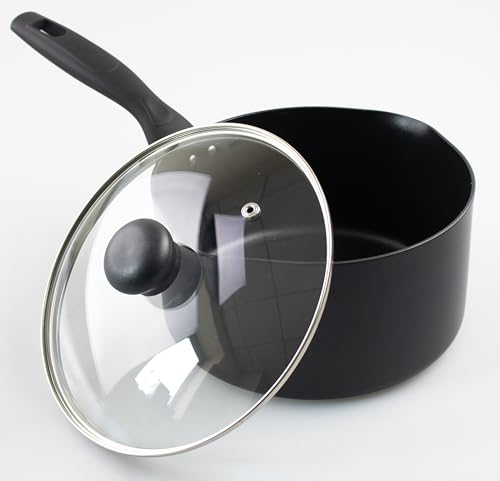 Chabrias Ltd Induction Cookware Nonstick Pots and Pans UK Made Saute Pan, Frying Pan with lid, Saucepan and Lid Deep Frying Pan/Skillet, Stay Cool Handle - Premium Kitchen from Chabrias Ltd - Just £14.99! Shop now at Chabrias Ltd