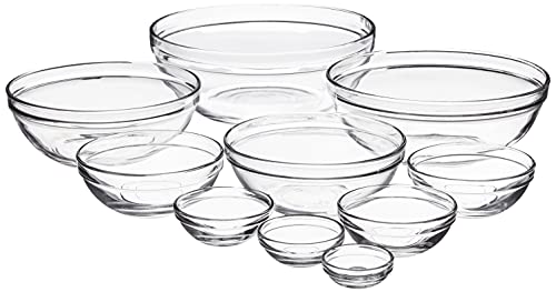 Anchor Hocking Company 82665L11 Round Plate Clear Glass 10 pc(s) - Premium Kitchen from Chabrias Ltd - Just £39.99! Shop now at Chabrias Ltd