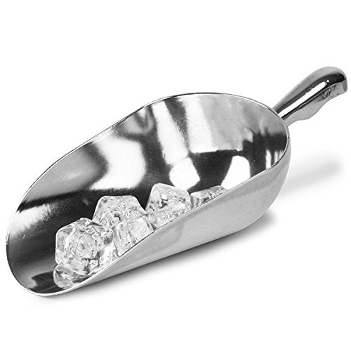 Aluminium Ice Scoop 38oz - Large Ice Cube Scoop - Premium BISS from Chabrias Ltd - Just £11.49! Shop now at Chabrias Ltd