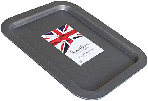 2X 36cm Large Baking Roasting Oven Tray Superior Double Coated Non Stick Made in England - Premium Kitchen from Chabrias Ltd - Just £12.99! Shop now at Chabrias Ltd