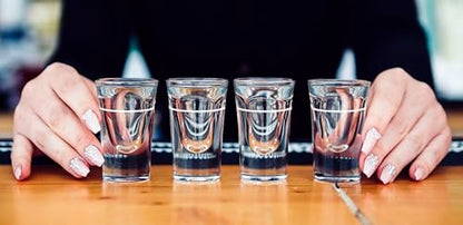 Chabrias Ltd Shot Glass Espresso Shot, Whiskey/Vodka Shot Glass, Measuring Shot Glass 2oz with 1oz Line, Glassware Heavy Strong Base - Premium Kitchen from Chabrias Ltd - Just £12.99! Shop now at Chabrias Ltd