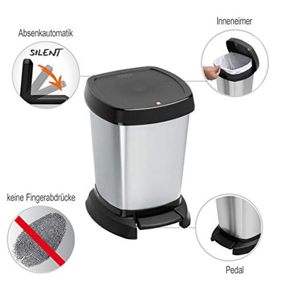 Rotho Paso Refuse Cosmetic Bin 6 Litre - Premium Home from Chabrias Ltd - Just £19.99! Shop now at Chabrias Ltd