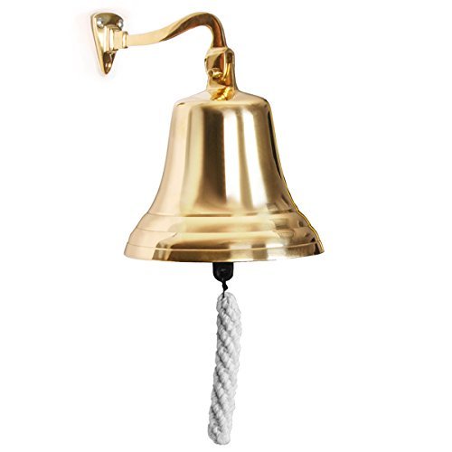 Ships Bell Pub Last Orders Bell Wall Mountable - Ideal for Pubs & Home Bars by Chabrias Ltd - Premium Home from Chabrias Ltd - Just £16.62! Shop now at Chabrias Ltd