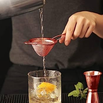 Chabrias Fine Mesh Cocktail Strainer Small Sieve- Stainless Steel - 23 x 7.8 x 4.6cm - Professional Bartending Tool - Premium Kitchen from Chabrias Ltd - Just £4.99! Shop now at Chabrias Ltd