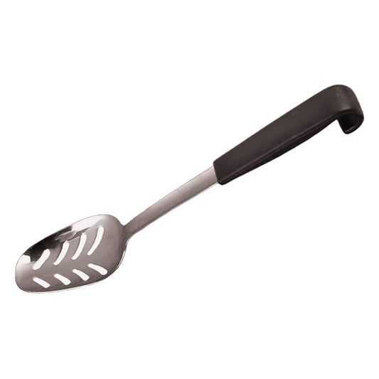 Samuel Groves Le Buffet Slotted Serving Spoon 9 1/2" / 240mm Black Handle, Stainless Steel, Slotted Spoon, Stainless Steel Serving Spoons, Metal Slotted Serving Spoon, Stainless Steel Serving Spoon - Premium BISS from Le Buffet - Just £6.64! Shop now at Chabrias Ltd