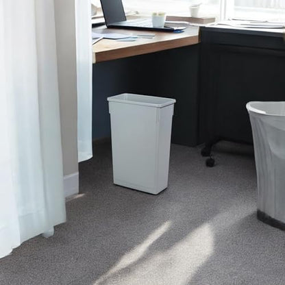 Chabrias Ltd Grey Slim Recycling Bin - 87 Litre, Space-Saving Design, Durable Plastic, Easy-to-Clean, Ideal for Home, Office, Pubs Eco-Friendly Waste Solution, Effortless Disposal - Premium BISS from Chabrias Ltd - Just £64.99! Shop now at Chabrias Ltd