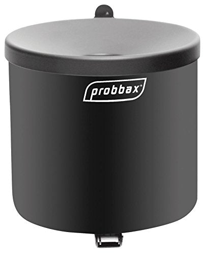 Probbax at-0102-bla-a Metal Bin 52 x 33 x 38 cm Multi-Coloured - Premium Home from Chabrias Ltd - Just £32.99! Shop now at Chabrias Ltd