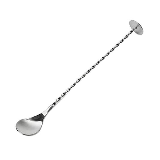 Twisted Mixing Spoon 28cm by bar@drinkstuff - 11 Inch Mixing Spoon, Long Cocktail Spoon, Bar Spoon - Premium BISS from bar@drinkstuff - Just £5.69! Shop now at Chabrias Ltd