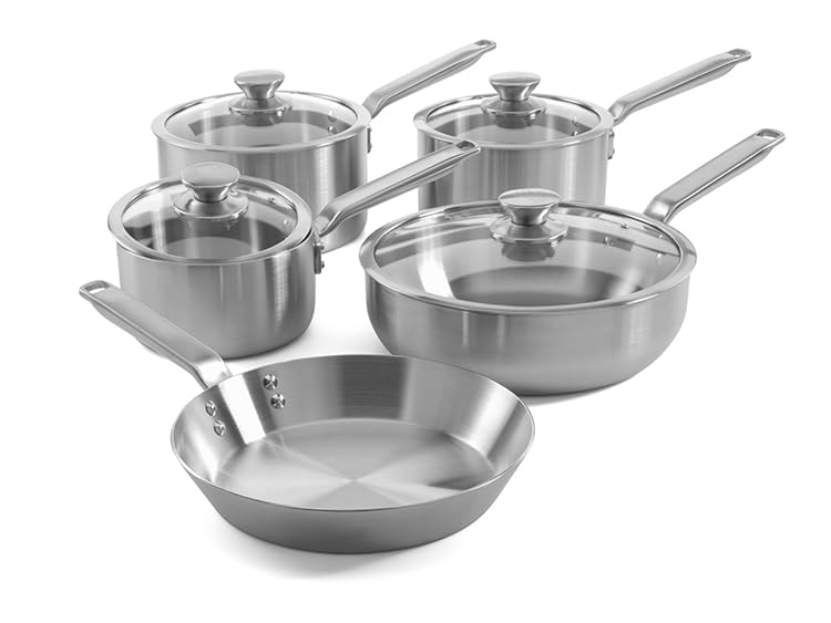 Samuel Groves Stainless Steel Cookware, PFAS-Free, Induction Compatible, Oven Safe, Dishwasher Safe, UK Made - Premium Kitchen from Samuel Groves - Just £68.99! Shop now at Chabrias Ltd