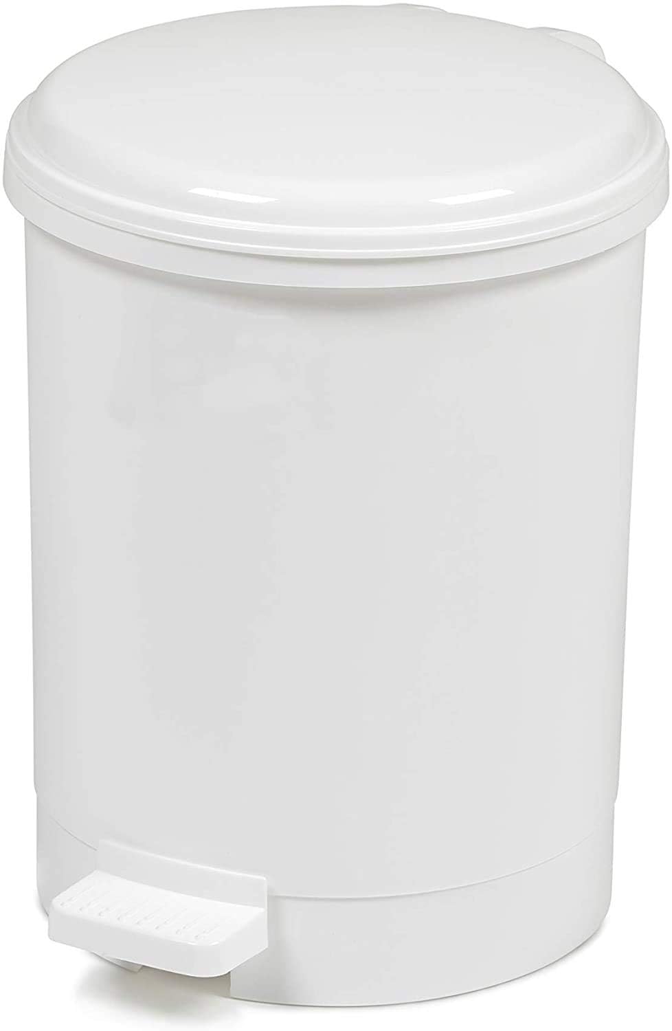 Plastic Pedal Bin, White, 3L (x12) - Premium Home from Chabrias Ltd - Just £119.99! Shop now at Chabrias Ltd