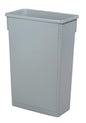 Chabrias Ltd Grey Slim Recycling Bin - 87 Litre, Space-Saving Design, Durable Plastic, Easy-to-Clean, Ideal for Home or Office, Eco-Friendly Waste Solution, Convenient Handle for Effortless Disposal - Premium BISS from Chabrias Ltd - Just £34.99! Shop now at Chabrias Ltd