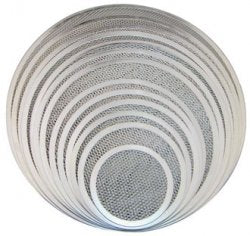 Samuel Groves 8" to 18" Aluminium Mesh Pizza Screen Baking Tray Net Wire Heavy Duty - Premium Kitchen from Samuel Groves - Just £4.74! Shop now at Chabrias Ltd