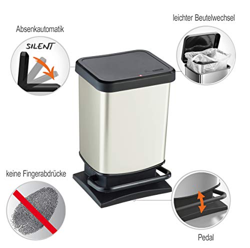 Rotho Paso waste bin - Premium BISS from Chabrias Ltd - Just £31.89! Shop now at Chabrias Ltd