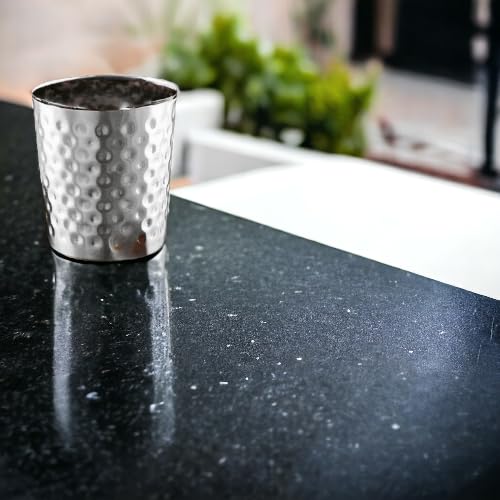 Chabrias Ltd Chip Cup Hammer Stainless Steel 8x8cm - Pack of 12 - Elegant and Durable Food Serving Pot Snack Serving Cups Brand - Premium Kitchen from Chabrias Ltd - Just £49.99! Shop now at Chabrias Ltd