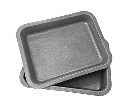 Samuel Groves 23cm Superior Double Coated Non Stick Single Portion Oven Tray Roasting Pans UK Made - Premium Kitchen from Samuel Groves - Just £14.99! Shop now at Chabrias Ltd