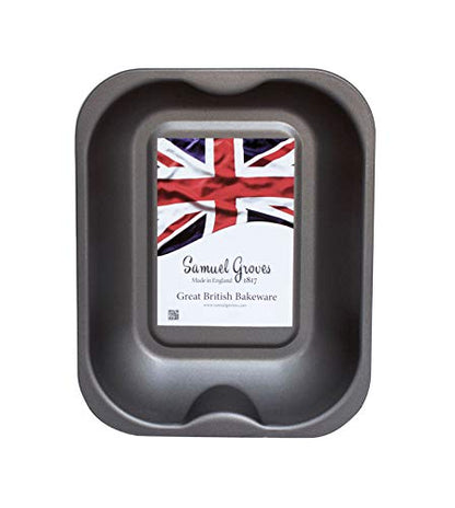 28cm Roasting Tin Tray Pan Small Single Portion Superior Double Coated Non Stick Made in England - Premium Kitchen from Chabrias Ltd - Just £6.99! Shop now at Chabrias Ltd