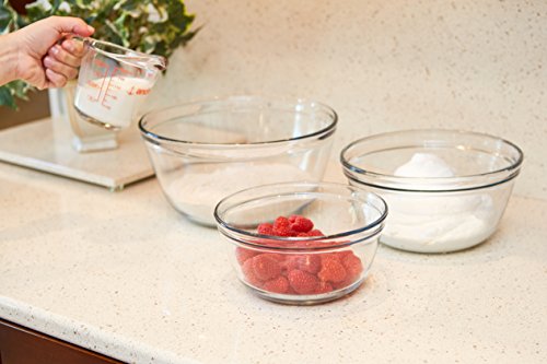 Anchor Hocking 4-Piece Mixing Bowls and Measuring Cup Set - Premium Home from Chabrias Ltd - Just £69.99! Shop now at Chabrias Ltd