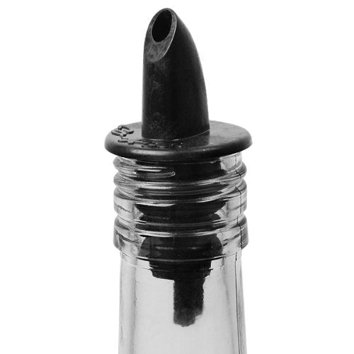 drinkstuff Free Flow Pourers Black | Pack of 12 | Freeflow Plastic Pourer for Spirits, Liquors, Juices, Syrups & Oils - Premium Home from bar@drinkstuff - Just £9.49! Shop now at Chabrias Ltd