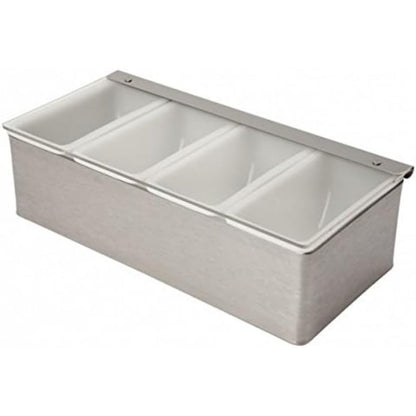 Beaumont 4 Part Stainless Steel Condiment Holder - Premium Home from Beaumont - Just £15.50! Shop now at Chabrias Ltd