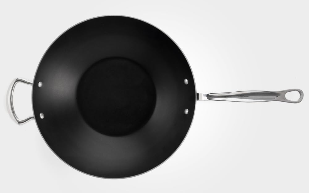 Samuel Groves Classic 40cm NonStick Stainless Steel Triply Wok - Premium Kitchen from Samuel Groves - Just £218.50! Shop now at Chabrias Ltd