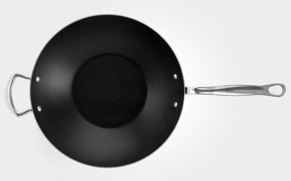 Samuel Groves Classic 40cm NonStick Stainless Steel Triply Wok - Premium Kitchen from Samuel Groves - Just £218.50! Shop now at Chabrias Ltd