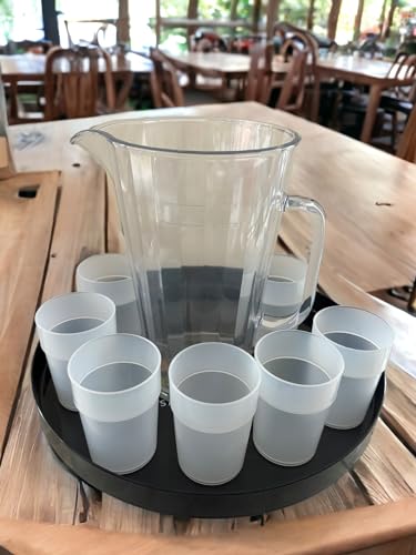 Chabrias Ltd. 4 Pint Polycarbonate Pitcher Jug - Unbreakable, BPA-Free & Versatile UK Made - Premium Kitchen from Chabrias Ltd - Just £14.99! Shop now at Chabrias Ltd