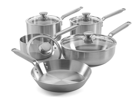 Samuel Groves Stainless Steel Cookware, PFAS-Free, Induction Compatible, Oven Safe, Dishwasher Safe, UK Made - Premium Kitchen from Samuel Groves - Just £68.99! Shop now at Chabrias Ltd