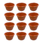 Chabrias Pack of 12 Fluted Traditional Melamine Ramekins Condiment Pots, Sauce Ramekins, Dip Bowls, Tough Plastic Sauce Pots, Made in England - Premium Kitchen from Chabrias Ltd - Just £8.49! Shop now at Chabrias Ltd