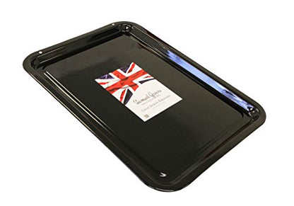 43cm Vitreous Enamel Extra Large Oven Baking Tray - Premium Home from Chabrias Ltd - Just £10.99! Shop now at Chabrias Ltd