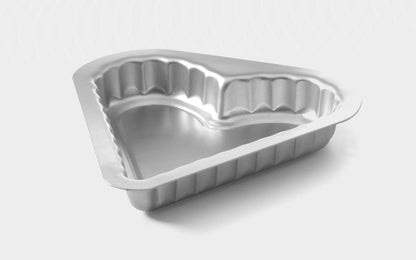 Samuel Groves 20cm Mermaid Silver Anodised Love Heart Shaped Cake Flan Tin, Heart Cake Tin, Heart Mould, Heart Shape Cake Tin, Valentine Cake Heart Tin, Cake Tin 20cm, UK Made - Premium Kitchen from Samuel Groves - Just £22.80! Shop now at Chabrias Ltd