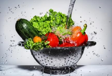 Stainless Steel Colander with Two Robust Handles - Heavy Duty and Efficient Draining - Premium Kitchen from Samuel Groves - Just £7.59! Shop now at Chabrias Ltd