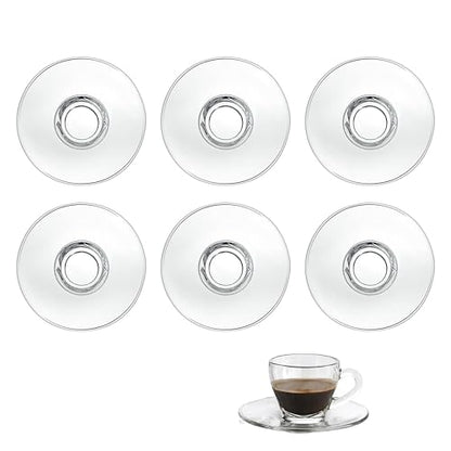 Chabrias Ltd Borgonovo Italy Tazzina Caffe Conic 80ml Coffee Espresso Cup Box of 6 Saucer Available - Premium Kitchen from Chabrias Ltd - Just £12.34! Shop now at Chabrias Ltd