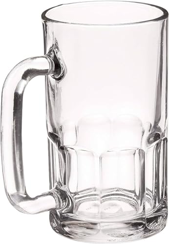 Chabrias Ltd Beer Wagon Mug Glass with Handles Beer Tankard (10oz 296ml) - Premium Kitchen from Chabrias Ltd - Just £9.99! Shop now at Chabrias Ltd