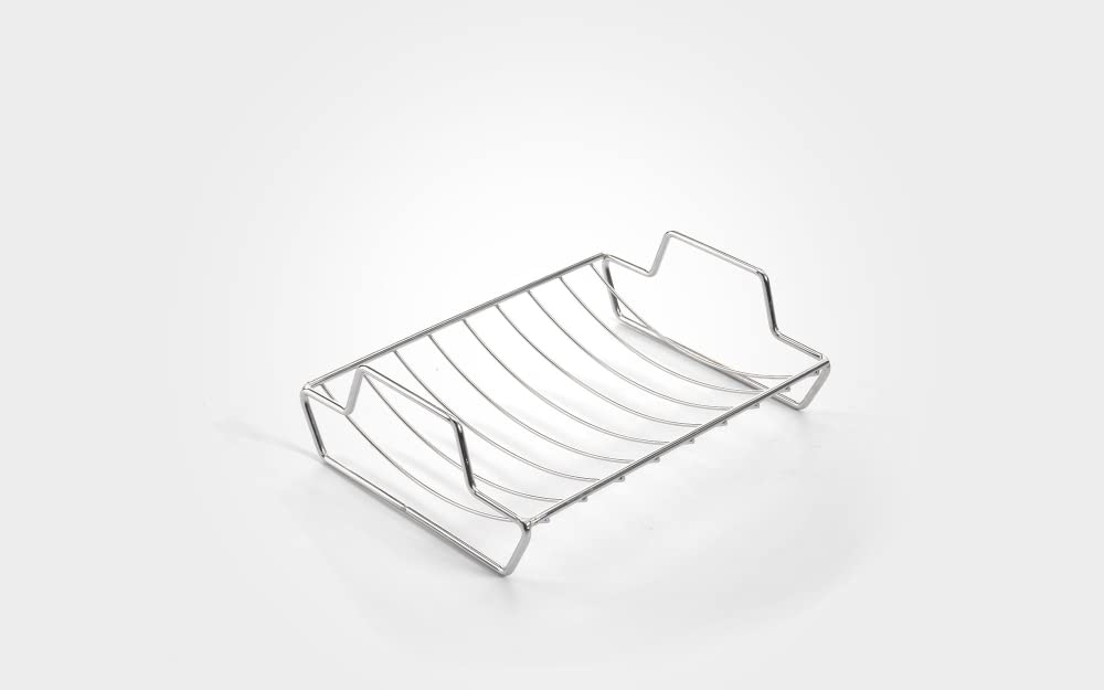 A Stainless Steel Roasting Rack, For 10" & 12" - Premium Home from Mermaid - Just £17.99! Shop now at Chabrias Ltd