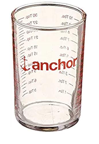 Anchor Hocking 91016L12 5 oz Glass Measuring Glass by Anchor Hocking - Premium Home from Chabrias Ltd - Just £9.99! Shop now at Chabrias Ltd