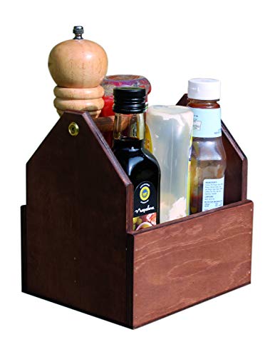 Wooden Condiment Holder By Chabrias LTD - Premium Home from Chabrias Ltd - Just £14.99! Shop now at Chabrias Ltd