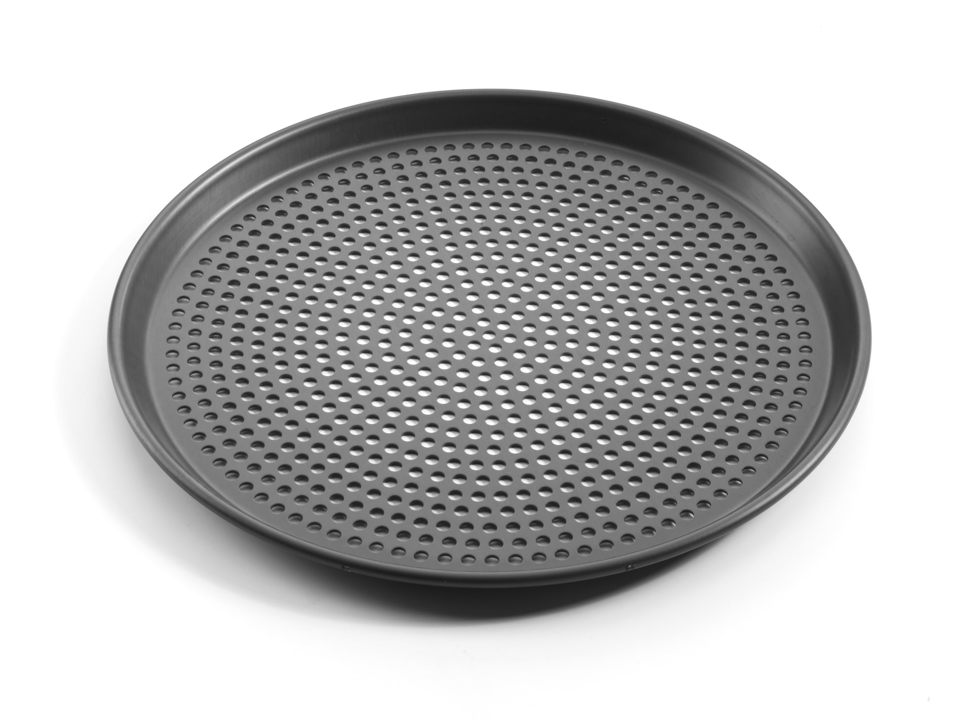 Hard Anodised Perforate Pizza Tray, 14" - Premium Kitchen from Mermaid - Just £44.99! Shop now at Chabrias Ltd