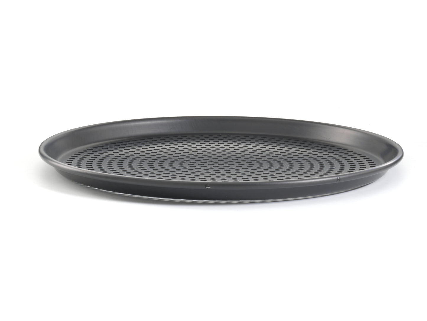Hard Anodised Perforate Pizza Tray, 14" - Premium Kitchen from Mermaid - Just £44.99! Shop now at Chabrias Ltd