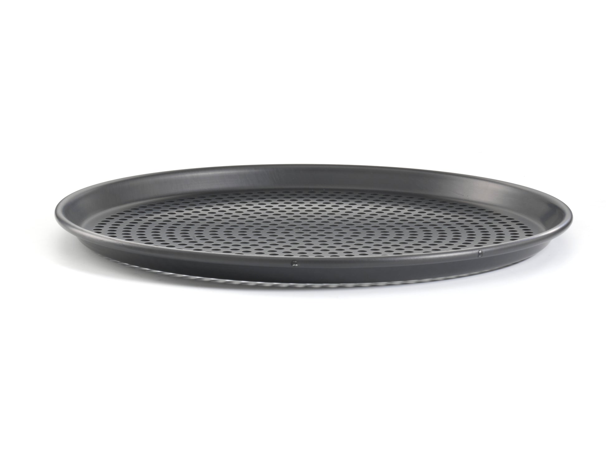 Hard Anodised Perforate Pizza Tray, 14" - Premium Kitchen from Mermaid - Just £44.99! Shop now at Chabrias Ltd